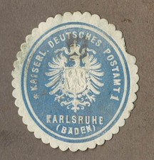 Siegelmarke KAISERL. DEUTSCHES