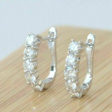 Huggie Creolen 2,00Ct