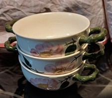 3 x Villeroy & Boch Müsli Schalen aus der  Wildrose Serie
