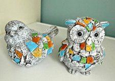 2 Dekorative Garten-Skupturen