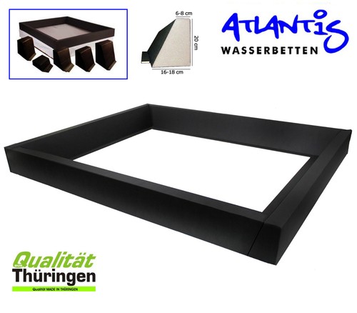 Wasserbett softsiderahmen - wasserbett,