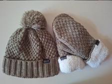 JACK WOLFSKIN FLEECE-SET- Mütze & Handschuhe-NEU