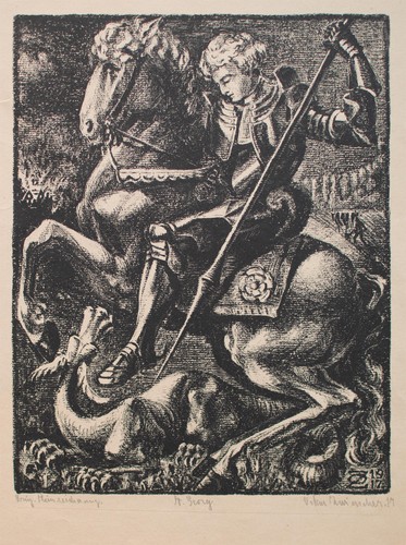Oskar zwinscher heiliger georg - oskar,