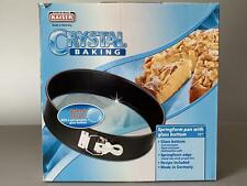 KAISER Backform Springform mit Glasboden rund 28 cm, CRYSTAL BAKING Schnittfest