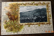 Kappelrodeck 1903 Prägekarte