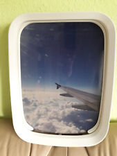 Original BOEING 737 Fenster Rahmen Bilderrahmen Bild Flugzeug mit Scheibe Deko