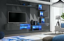 Wohnwand Pino Schrankwand Led