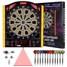 Elektronische Dartscheibe mit