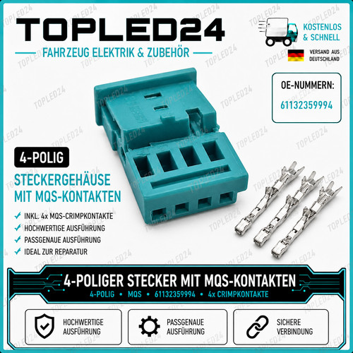 Stecker polig reparatursatz - stecker, 4-polig