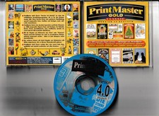 CD ROM Print Master Gold Classic Version 4.0 Deutsch