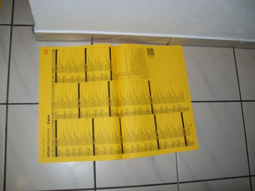Original fahrplan deutsche - fahrplan,
