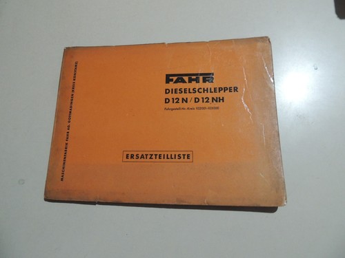 Ersatz teilekatalog fahr - teilekatalog,