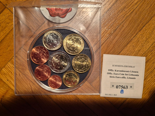 Sammlung euro - 7x,