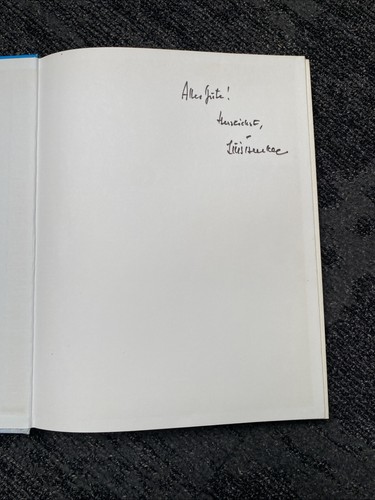 Luis trenker handsigniertes - -,