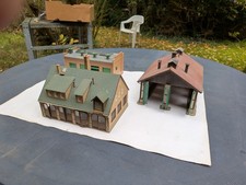 3 x Modelle Vollmer Straßenmeisterei  Kibri Lokschuppen Pola Lagerhaus