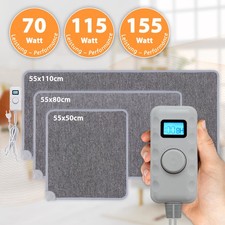 Heizteppich Heizmatte Wärmematte Fußwärmer Fußheizung beheizter Teppich Heizung