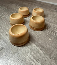 5er Set Vintage Eierbecher