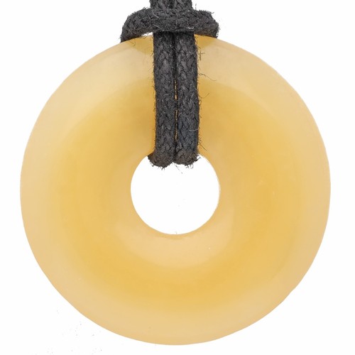 Edelstein donut anhänger - donut,