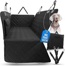 Autositzbezug Hundedecke für Haustiere Katzen Auto SUV Rückbank Schondecke Groß