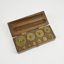 Gewichtssatz - Holzkasten -