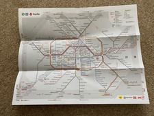 S+U-Bahn-Netz Berlin Map /