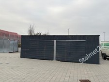 Blechgarage 8x5x2,5m Lagerraum