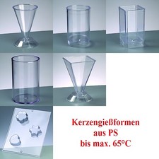 Kerzengießform 6 wählbare