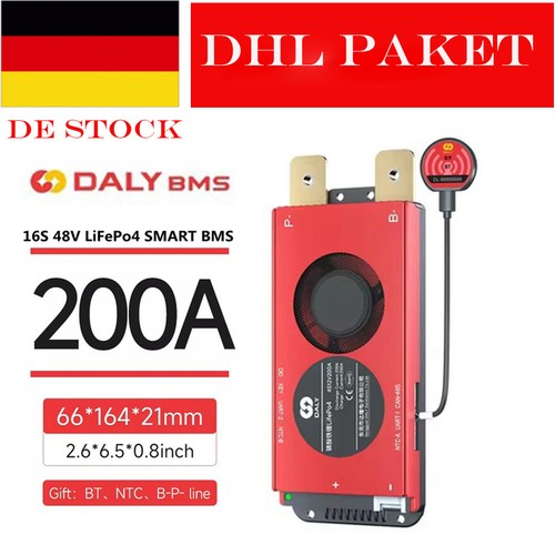 Daly bms 16s 48v - 16s, lifepo4