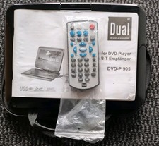 DUAL DVD-P-905 tragbarer DVD Player mit Fernbedienung+Bedienungsanleitung+Tasche