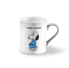 Snoopy Kaffeebecher "I Need