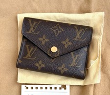 Louis Vuitton Monogram Geldbörse Victorine M62360 Rose Ballerina Compact Wall