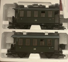Piko G / LGB 2 x DR Personenwagen Aus Startpackung Spur G