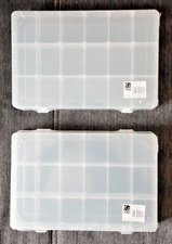 2 Stück TRU PP18-01 Sortimentskasten (L x B x H) 278 x 192 x 43 mm 18 Fächer