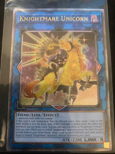 Yugioh knightmare unicorn - knightmare,