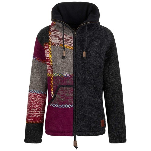 Strickjacke schurwolle wolle - strickjacke,