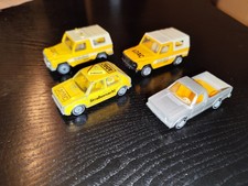 Siku Auto Sammlung ADAC + VW Pickup, Golf LS, 2x  Mercedes 280GE 
