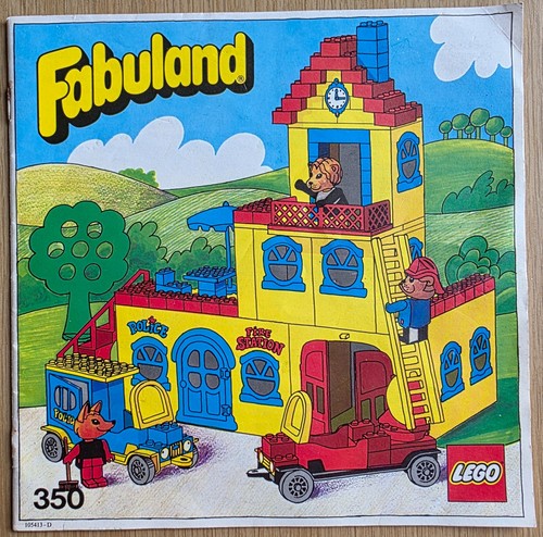 Lego fabuland 350 polizei - lego,