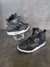 Jordan Flight 45 High Black Wolf Grey White - Größe: 40 🌈🌈
