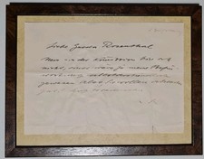 KÄTHE KOLLWITZ Original Brief