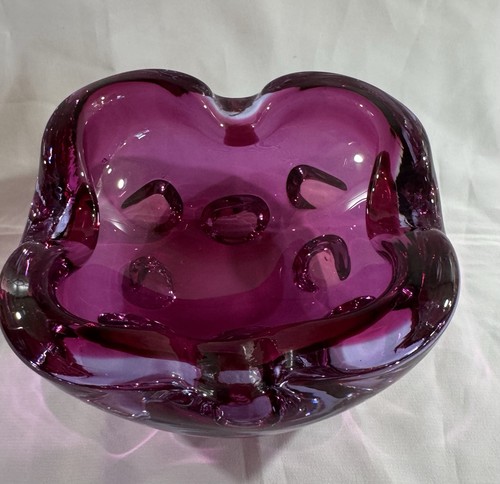 Murano glas aschenbecher - murano,
