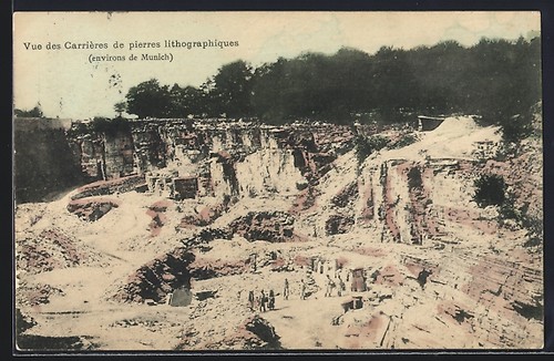 Ansichtskarte solnhofen - ansichtskarte,