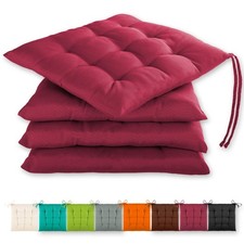 4er Set Sitzkissen 40x40x3cm