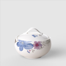 Villeroy & Boch Mariefleur Gris Basic Zuckerdose Marmeladendose 370ml 1041040960