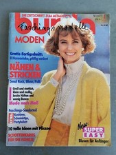 Burda Mode für Vollschlanke Schnittmusterheft 1 Januar - 1991