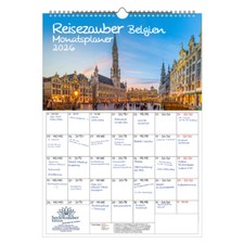 Reisezauber Belgien Planer DIN