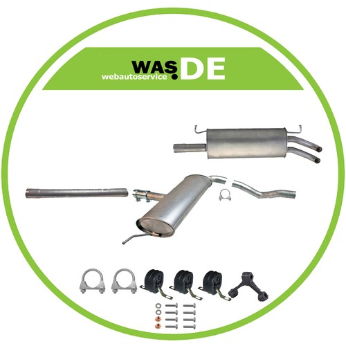 Auspuffanlage schalldämpfer - auspuffanlage,