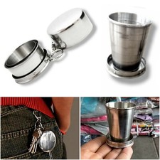 Mini Becher Klappbar Edelstahl