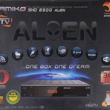 Amiko SHD-8900 Alien | HD-Satellitenreceiver mit Linux-OS | Gebraucht