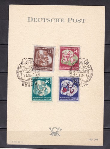 Ddr ersttagskarte 289 - ddr, 289_292
