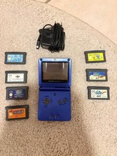 Game Boy Advance SP blau mit